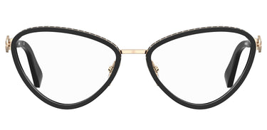 Premium Women Moschino Eyeglasses: MOS585 - Black - SpecSMART Eye Clinic (Front View)